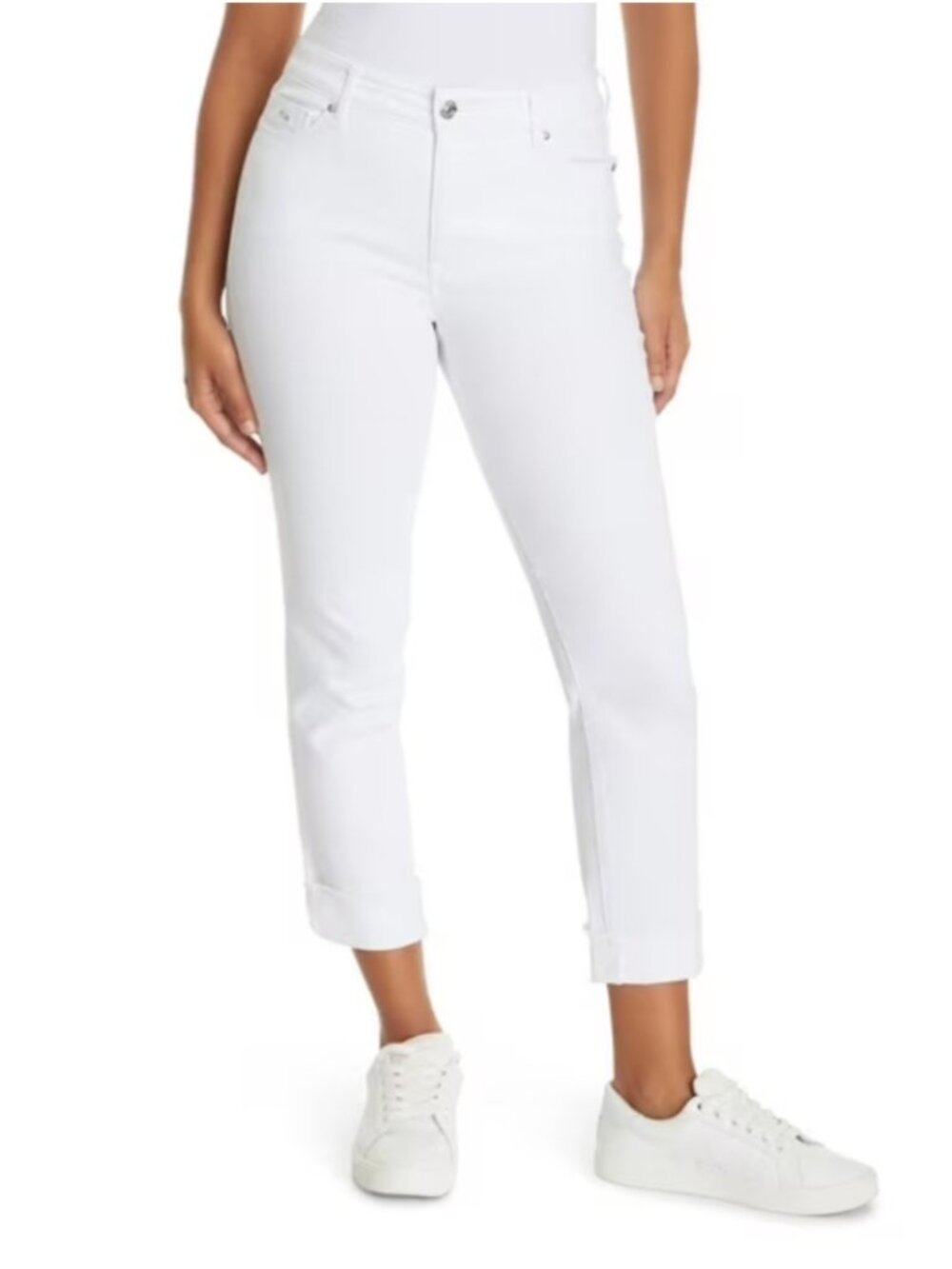 Nine West Women's Gramercy Slim Fit Crop Pant Size 10